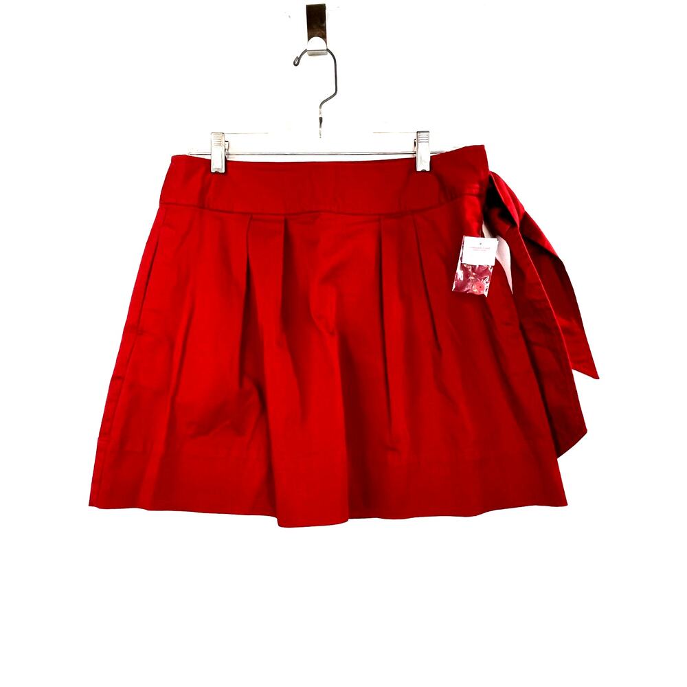 NWT Vineyard Vines Rally Skirt in red, size 6